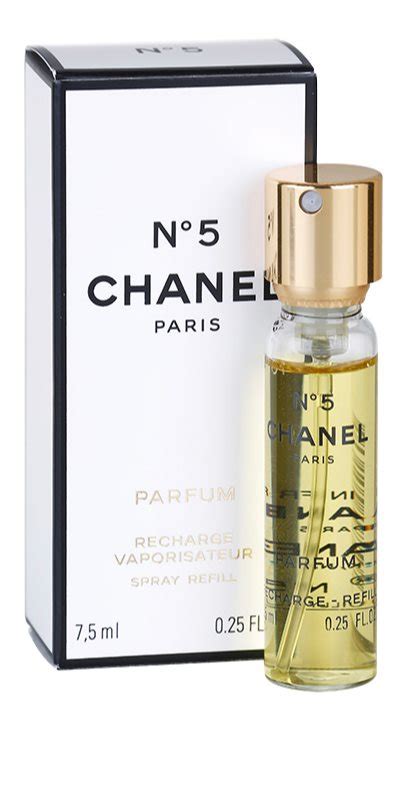 chanel no 5 parfum 7.5ml refill|chanel no 5 purse pack.